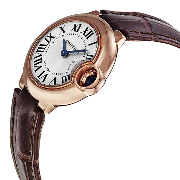 Cartier Ballon Bleu Silver Dial 18kt Rose Gold Ladies Watch #W6900256 - Watches of America #2