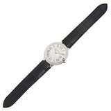 Cartier Ballon Bleu Silver Dial Alligator Leather Diamond Men's Watch #WE902056 - Watches of America #2