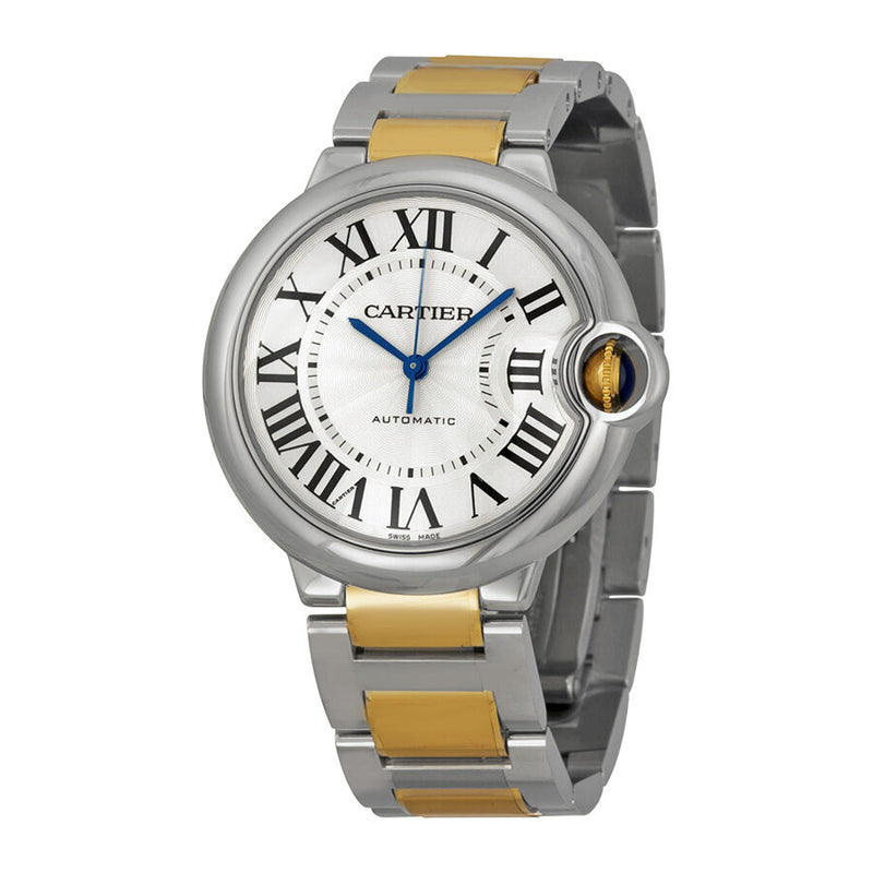 Cartier Ballon Bleu Automatic Silver Dial Unisex Watch #W2BB0012 - Watches of America