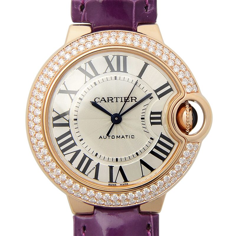 Cartier Ballon Bleu Silver Dial Ladies Watch #WE902066 - Watches of America