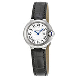 Cartier Ballon Bleu Silver Dial Stainless Steel Ladies Watch #W69018Z4 - Watches of America