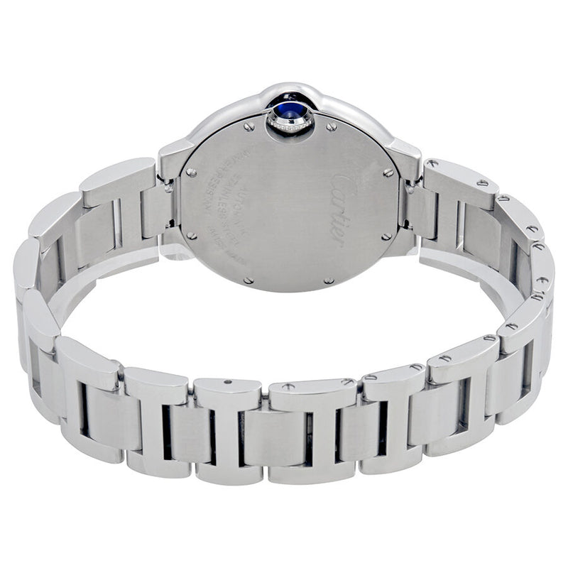 Cartier Ballon Bleu Silver Flinque Sunray Dial Ladies  Watch #W4BB0016 - Watches of America #3