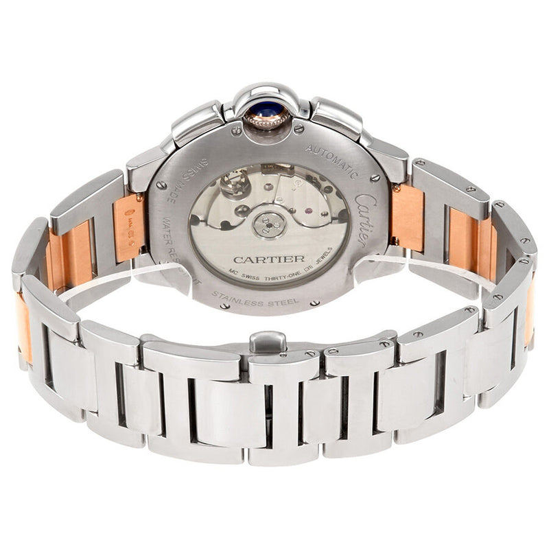 Cartier Ballon Bleu Silvered Guilloche Dial Men's Watch #W6920075 - Watches of America #3