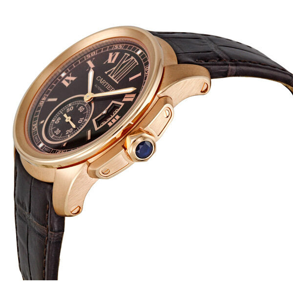 Cartier Calibre De Cartier Automatic 18kt Rose Gold Men's