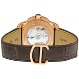 Cartier Calibre De Cartier Automatic 18kt Rose Gold Men's Watch #W7100007 - Watches of America #3