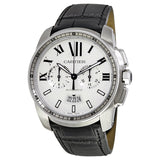 Cartier Calibre de Cartier Automatic Silver Dial Men's Watch #W7100046 - Watches of America