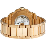 Cartier Calibre de Cartier Brown Dial 18kt Rose Gold Men's Watch #W7100040 - Watches of America #3