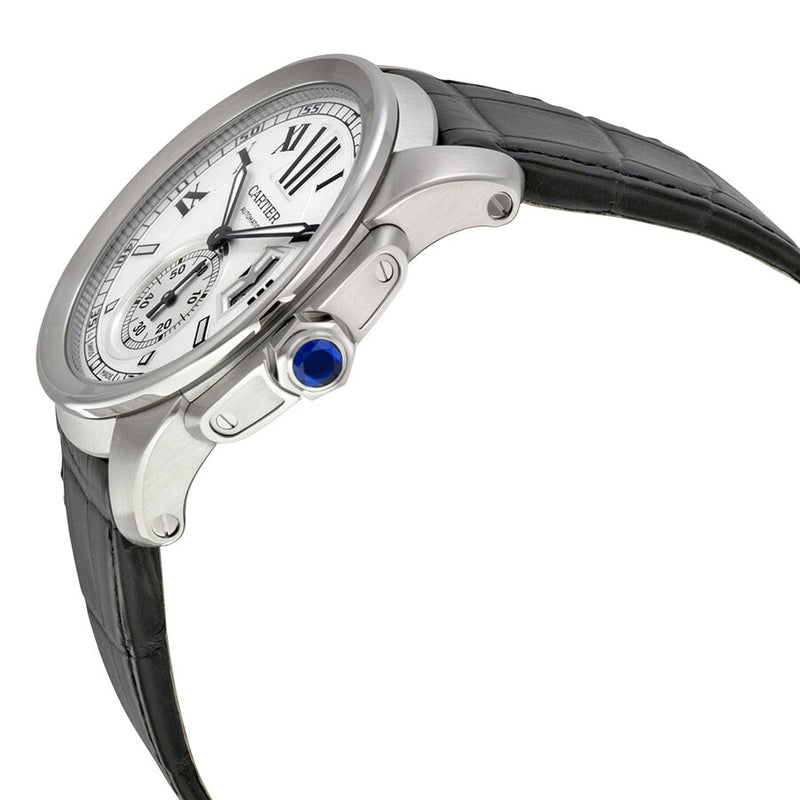 Cartier Calibre De Cartier Silver Dial Men's Watch #W7100037 - Watches of America #2