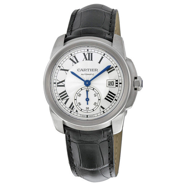 Cartier Calibre de Cartier Silver Dial Men's Watch #WSCA0003 - Watches of America