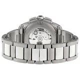 Cartier Calibre de Cartier Silver Dial Chronograph Automatic Men's Watch #W7100045 - Watches of America #3