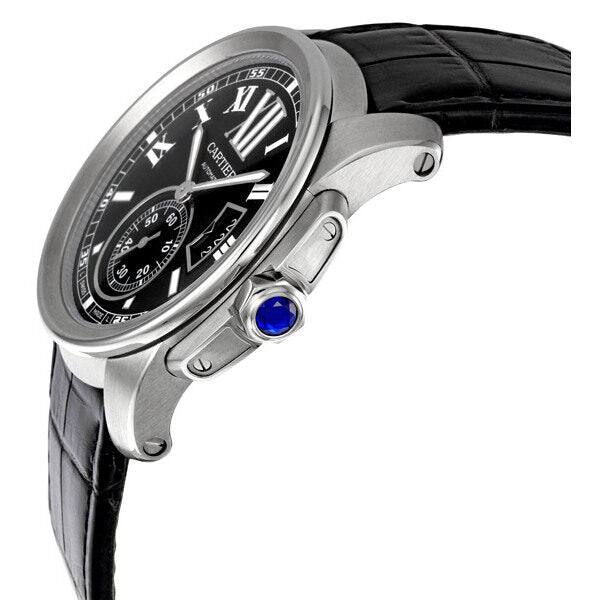 Cartier Calibre de Cartier Steel Automatic Men's Watch #W7100041 - Watches of America #2