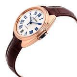 Cartier Cle Automatic 18kt Rose Gold Flinque Sunray Dial Ladies Watch #WGCL0013 - Watches of America #2