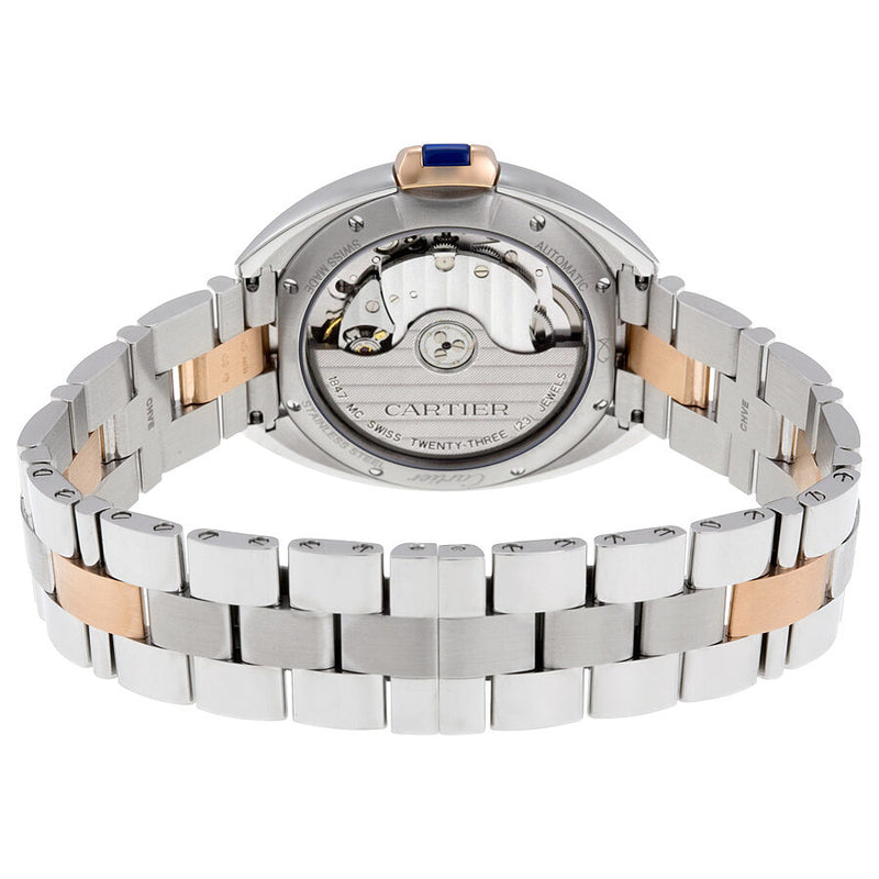 Cartier Cle Automatic Silver Dial Ladies Watch #W2CL0003 - Watches of America #3
