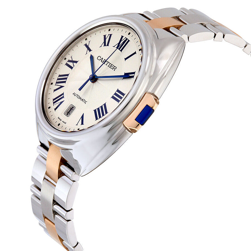 Cartier Cle Automatic Silver Dial Men's Watch #W2CL0002 - Watches of America #2