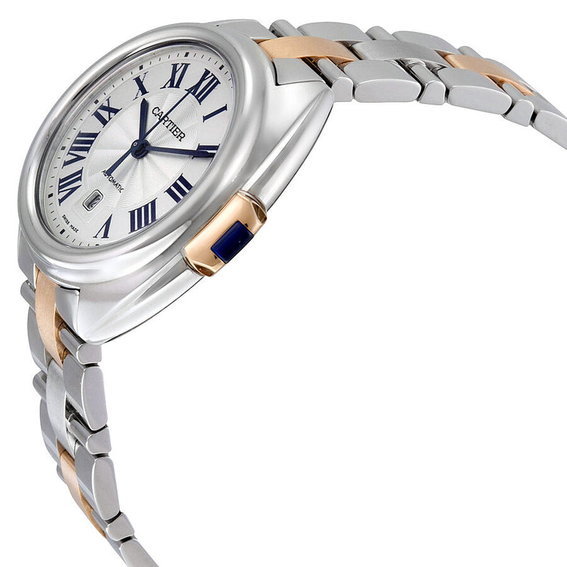 Cartier Cle de Cartier Automatic Silver Dial Ladies Watch #W2CL0004 - Watches of America #2
