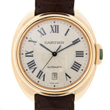 Cartier Cle De Cartier Automatic Silver Dial Unisex Watch #WGCL0019 - Watches of America