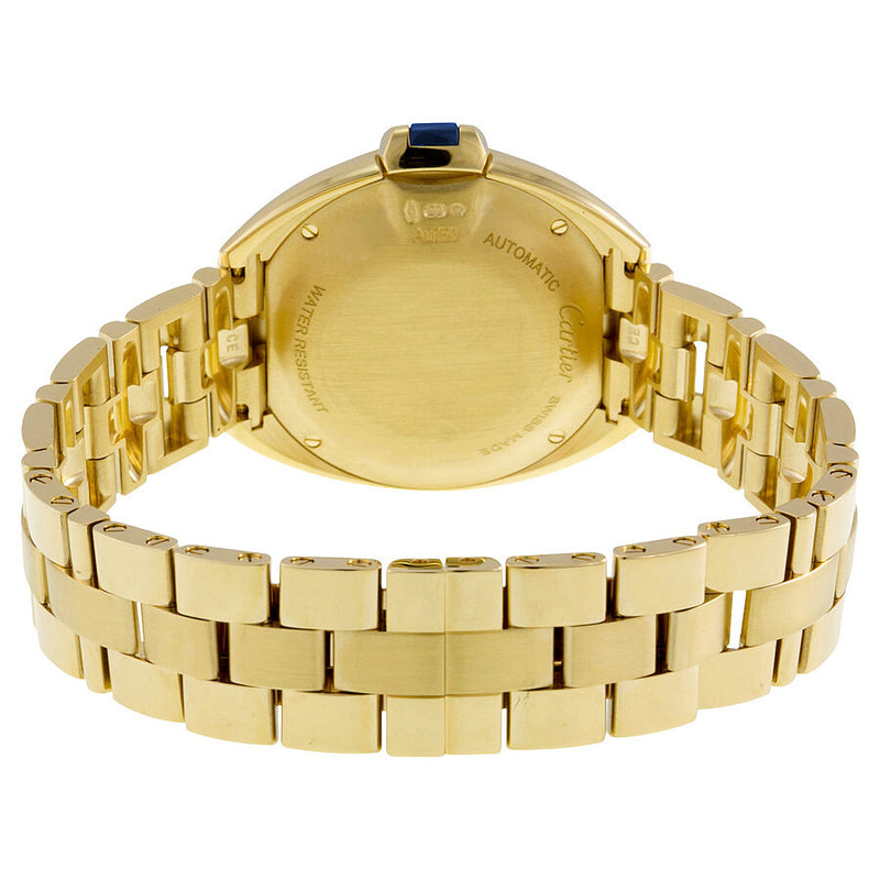 Cartier Cle Flinque Dial 18kt Yellow Gold Ladies Watch #WJCL0004 - Watches of America #3
