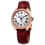 Cartier Cle Flinque Dial Ladies Watch #WJCL0013 - Watches of America