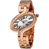 Cartier Delices De Cartier Small 18 Carat Rose Gold Ladies Watch #WG800003 - Watches of America