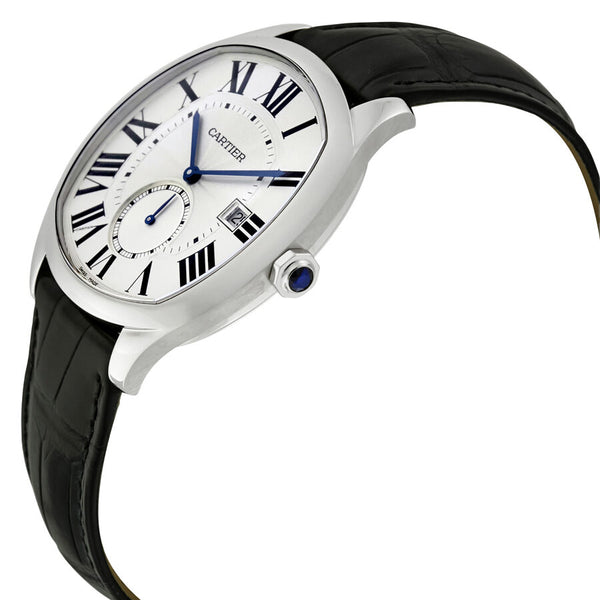 Cartier Drive Automatic Silvered Flinque Dial Men's Watch #WSNM0004 - Watches of America #2
