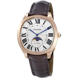Cartier Drive de Cartier Automatic Silver Dial Men's Watch #WGNM0008 - Watches of America