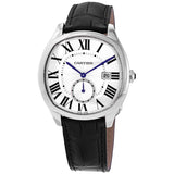 Cartier Drive Silvered Flinique Dial Automatic Men's Watch #WSNM0015 - Watches of America