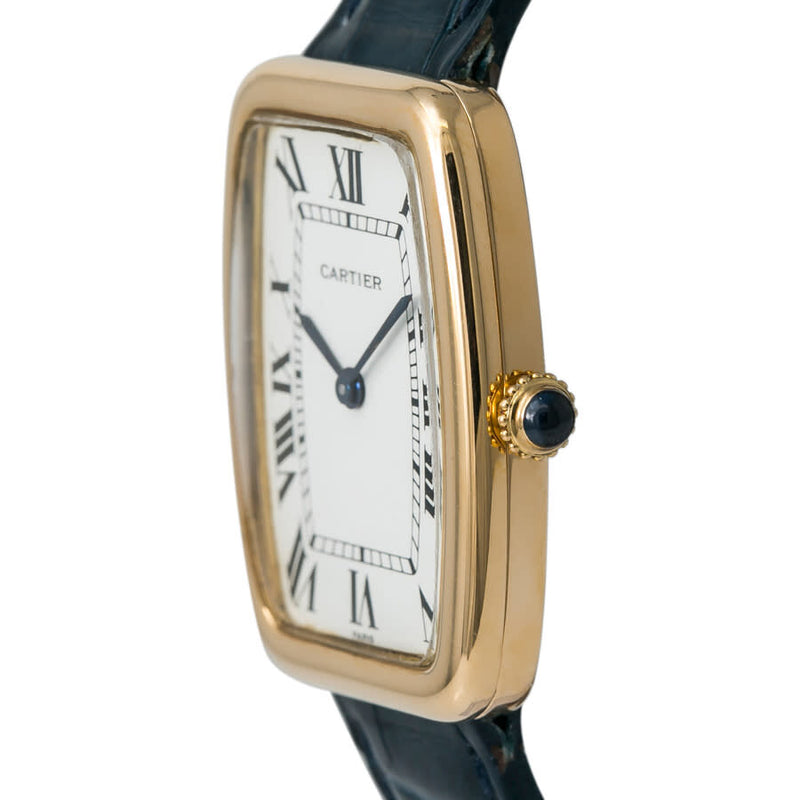 Cartier Faberge Tonneau White Dial Men's Watch #7810 - Watches of America #3