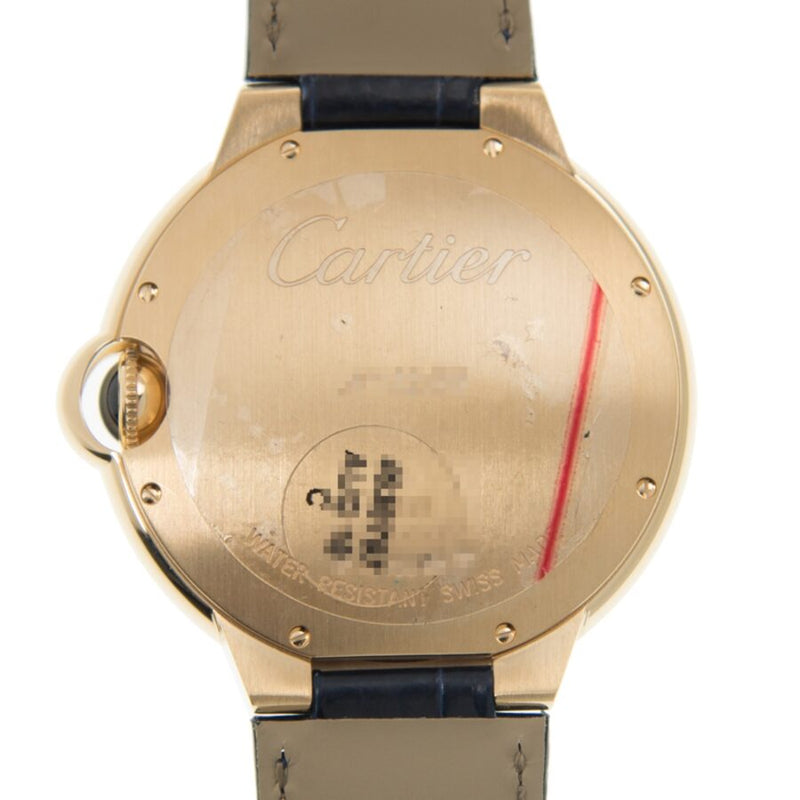 Cartier Ballon Bleu Hand Wind Diamond Orange Dial Ladies Watch #HPI01061 - Watches of America #4