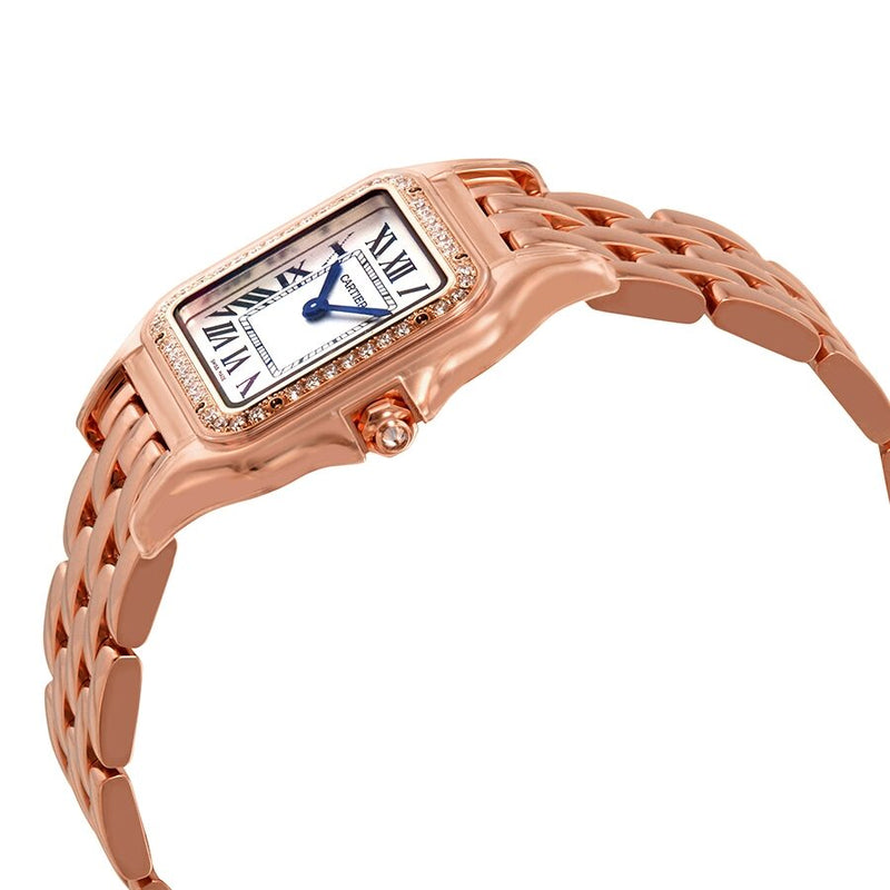 Cartier Panthere de Cartier Silver Dial 18kt Rose Gold Ladies Watch #WJPN0009 - Watches of America #2