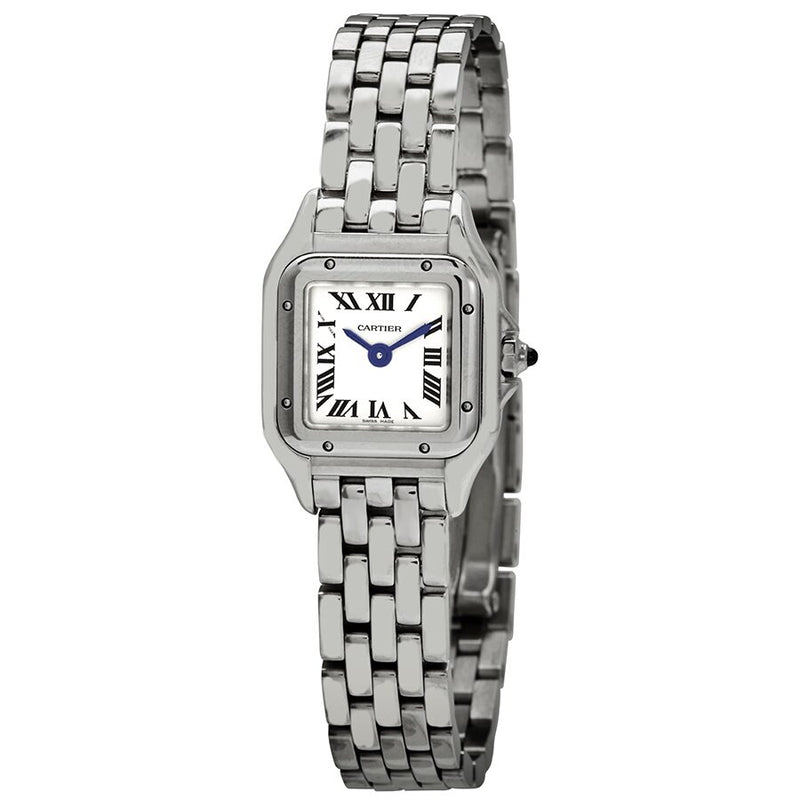 Cartier Panthere Mini Silver Dial Ladies Watch #WSPN0019 - Watches of America