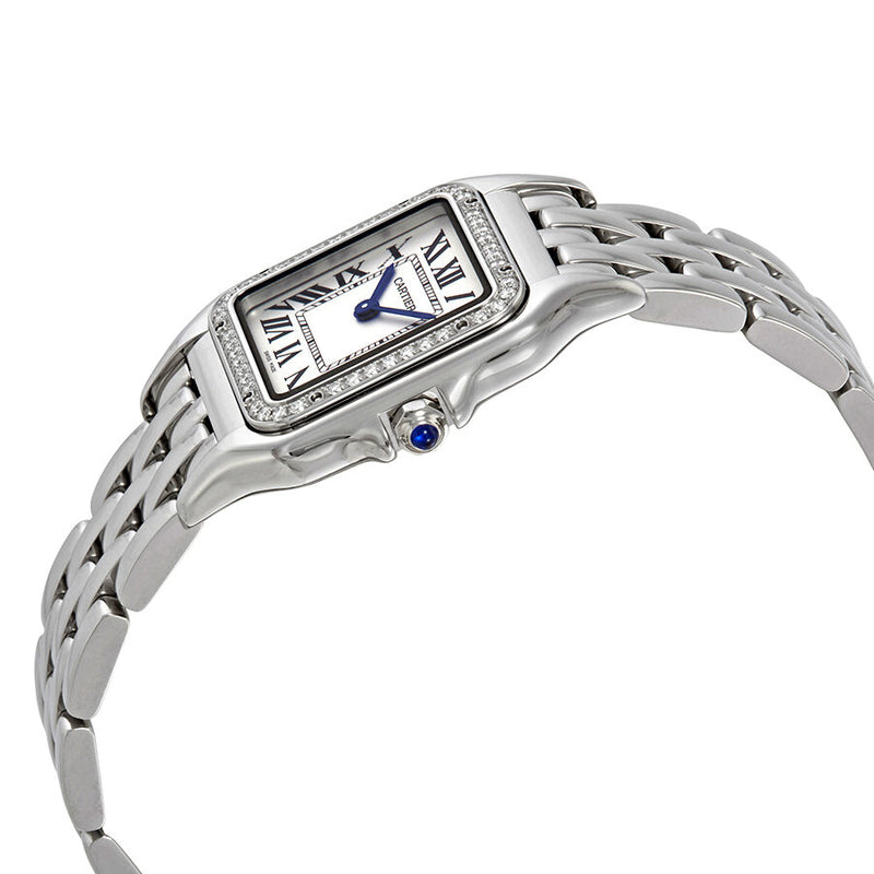 Cartier Panthere Meduim Diamond Silver Dial Ladies Watch #W4PN0008 - Watches of America #2