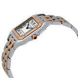Cartier Panthere Silver Dial Ladies Steel and 18kt Pink Gold Medium Watch #W3PN0007 - Watches of America #2