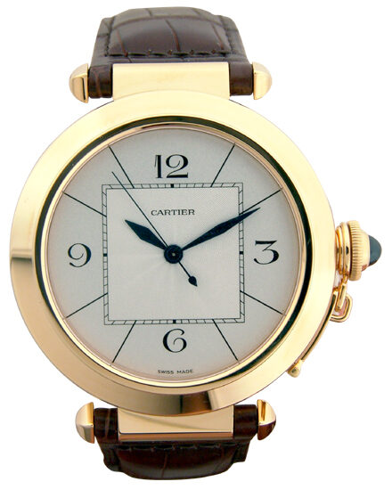 Cartier Pasha 18kt Yellow Gold Men's Watch #W3018651 - Watches of America