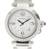 Cartier Pasha Automatic Silver Dial Men's Watch #WSPA0009 - Watches of America