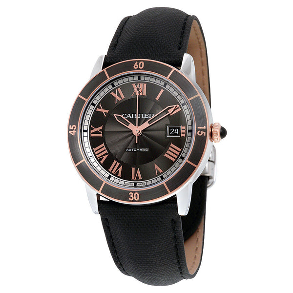 Cartier Ronde Croisiere Automatic Gray Dial Men's Watch #W2RN0005 - Watches of America