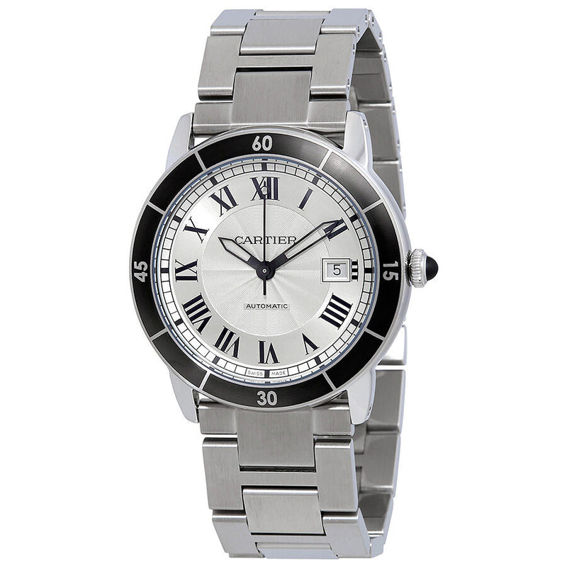 Cartier Ronde Croisiere Automatic Men's Watch #WSRN0010 - Watches of America