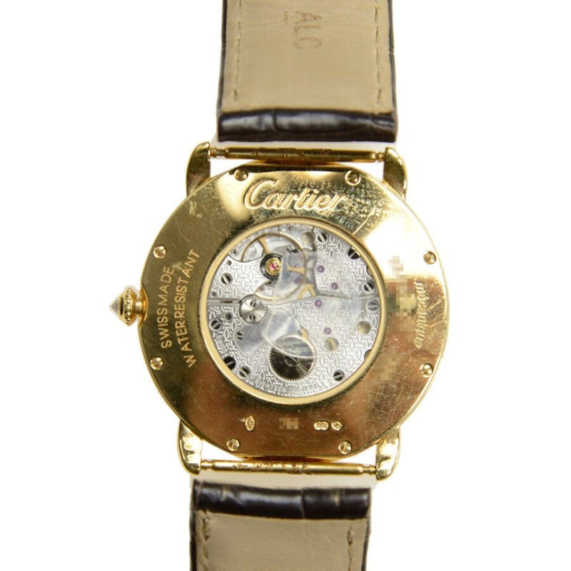 Cartier Ronde Louis Hand Wind Diamond Ladies Watch #WR000451 - Watches of America #4