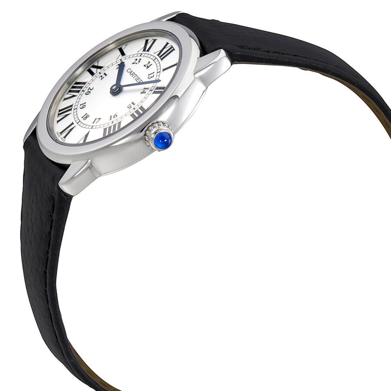 Cartier Ronde Solo Silvered Light Opaline Dial Ladies Watch #WSRN0019 - Watches of America #2