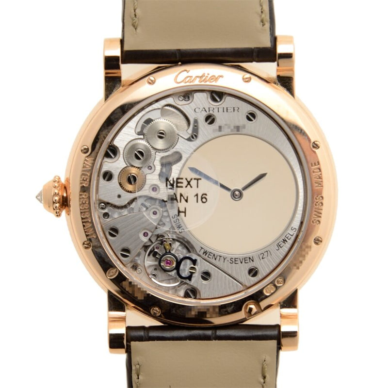Cartier Rotonde de Cartier Diamond White Dial Watch #HPI00635 - Watches of America #4
