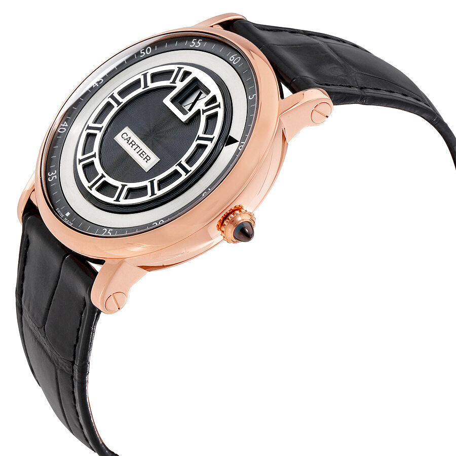 Cartier Rotonde de Cartier Jumping Hours Manual Wind 18 kt Rose