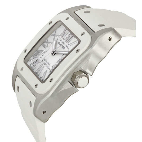 Cartier Santos 100 Medium Ladies Watch #W20122U2 - Watches of America #2