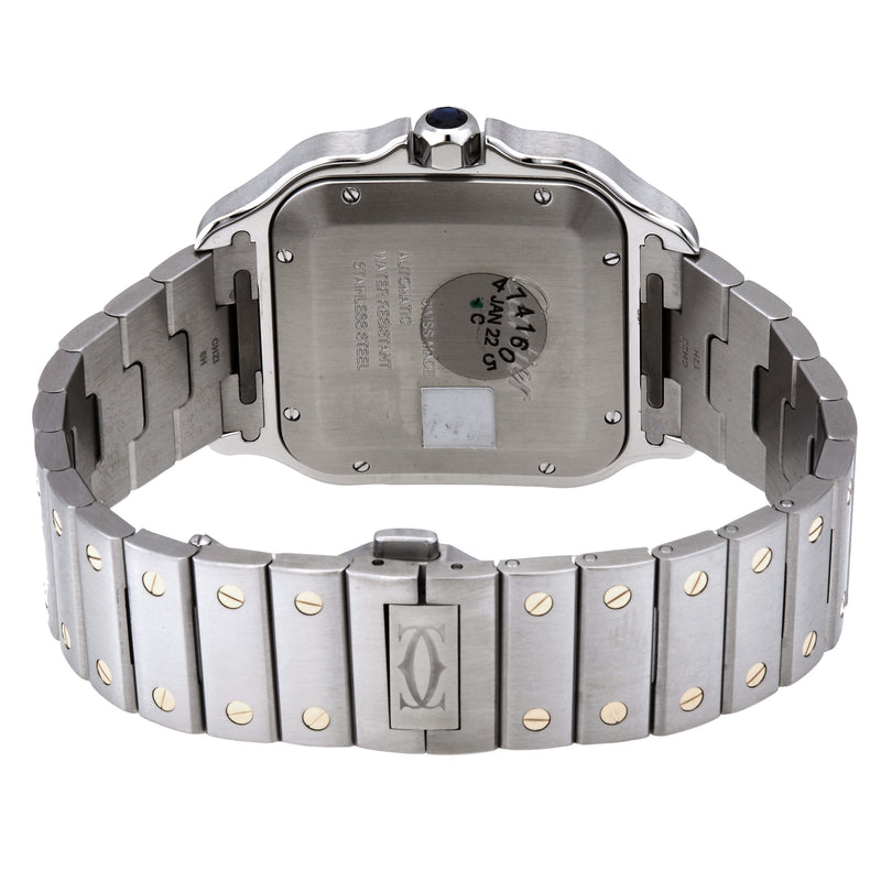 Cartier Santos Automatic Silver Dial Large Men's Watch #W2SA0009 - Watches of America #3
