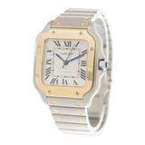 Cartier Santos Automatic Silver Dial Watch #W2SA0016 - Watches of America #4
