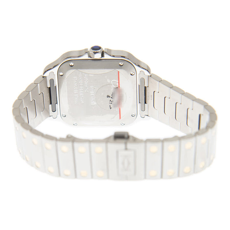 Cartier Santos Automatic Silver Dial Watch #W2SA0016 - Watches of America #5