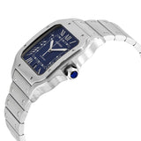 Cartier Santos De Cartier Blue Dial Men's Watch #WSSA0030 - Watches of America #2