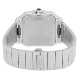 Cartier Santos Silvered Opaline Dial Men's Watch #WSSA0018 - Watches of America #3