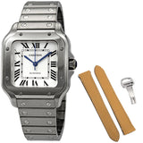 Cartier Santos De Cartier Medium Automatic Men's Watch #WSSA0010 - Watches of America