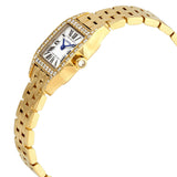 Cartier Santos Demoiselle 18kt Yellow Gold Diamond Ladies Watch #WF9001Y7 - Watches of America #2