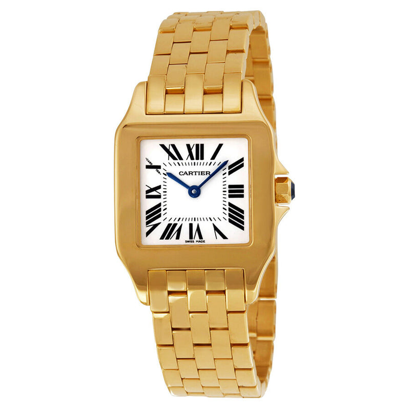 Cartier Santos Demoiselle 18kt Yellow Gold Ladies Watch #W25062X9 - Watches of America