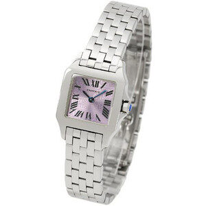 Cartier Santos Demoiselle Small Quartz Steel Watch #W2510002 - Watches of America